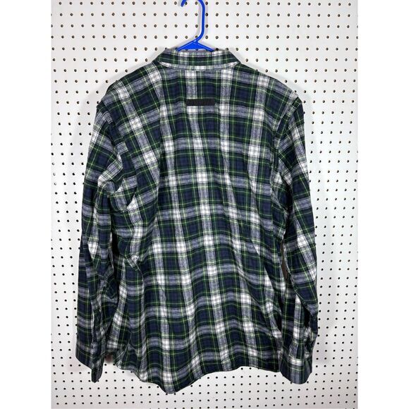LL Bean Heritage Scotch Plaid Flannel Shirt Men’s XXL Reg Slightly Fitted - Picture 1 of 7